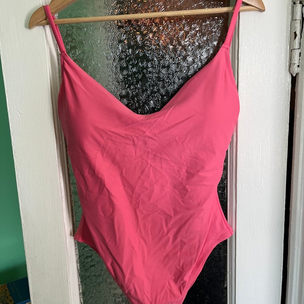 J. Crew Pink One-Piece Swimsuit — NWT! - Picture 3 of 16
